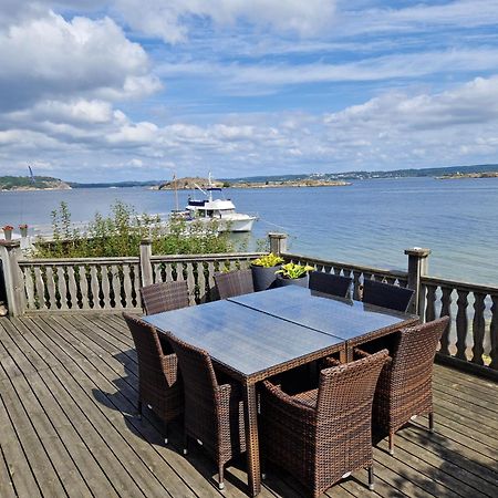 Cabin At The Sea Close To Public Beach With A Jumpingtower Hoviksnas Exterior foto