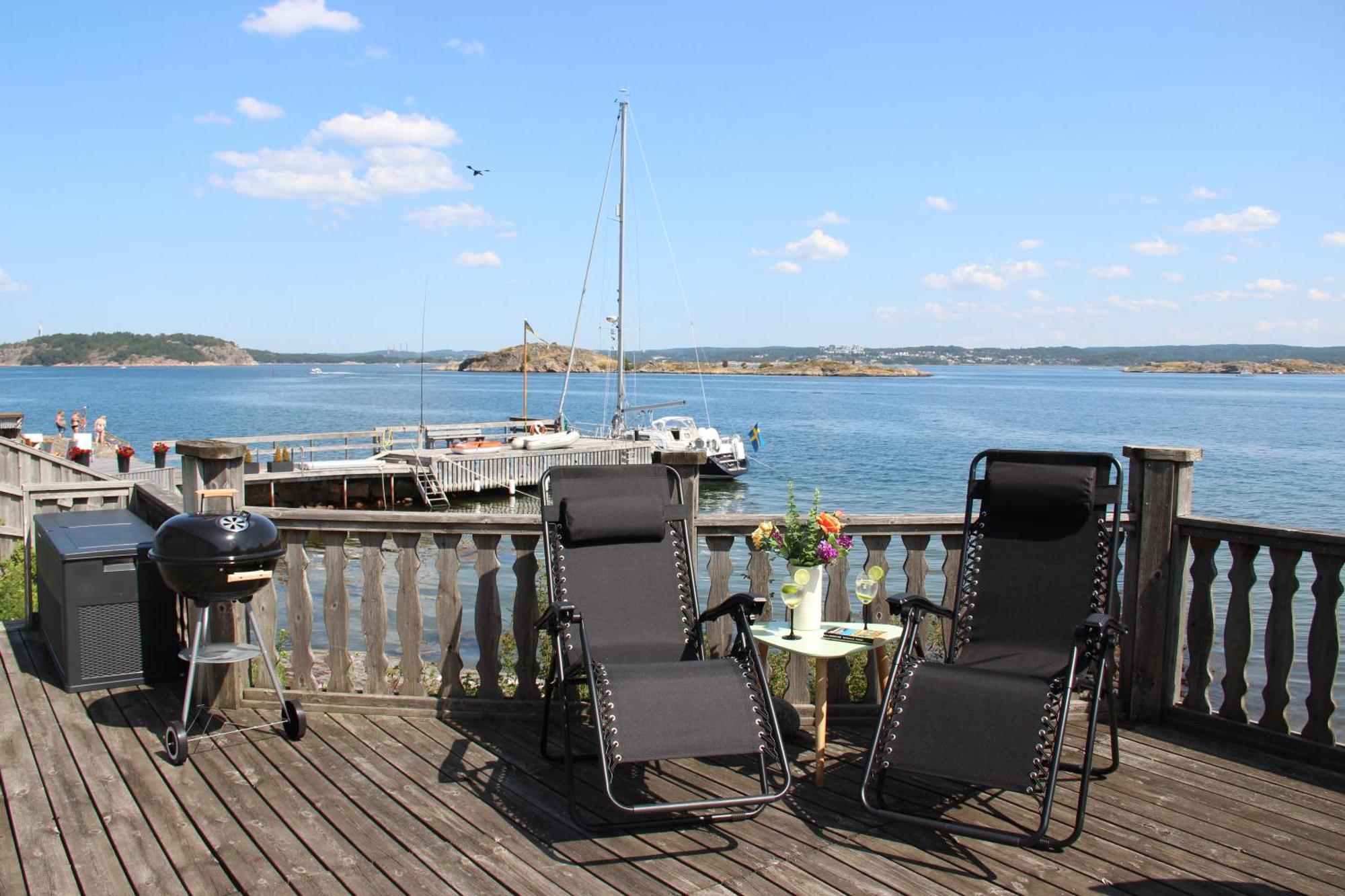 Cabin At The Sea Close To Public Beach With A Jumpingtower Hoviksnas Exterior foto